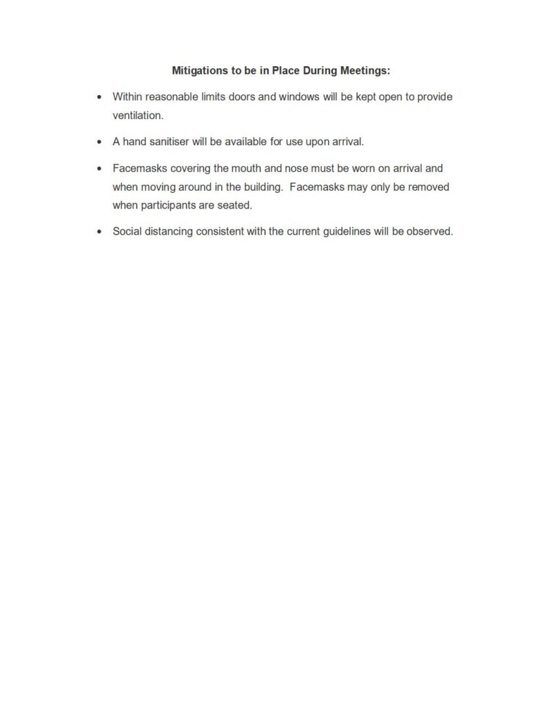 Image of text, Ulster College of Music protocols part 2